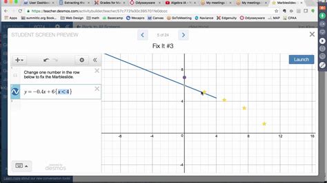 Transformations of exponential and. . Desmos marbleslides challenge